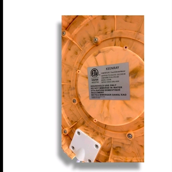 Keenray Bucket Towel Warmer Auto Shut Off Fits 2 Large Towels or Bathrobes White - Picture 11 of 14